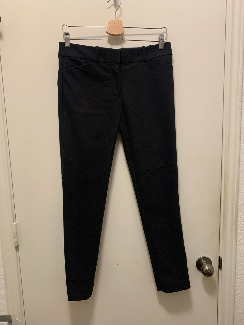 LOFT Black Skinny Ponte Pants